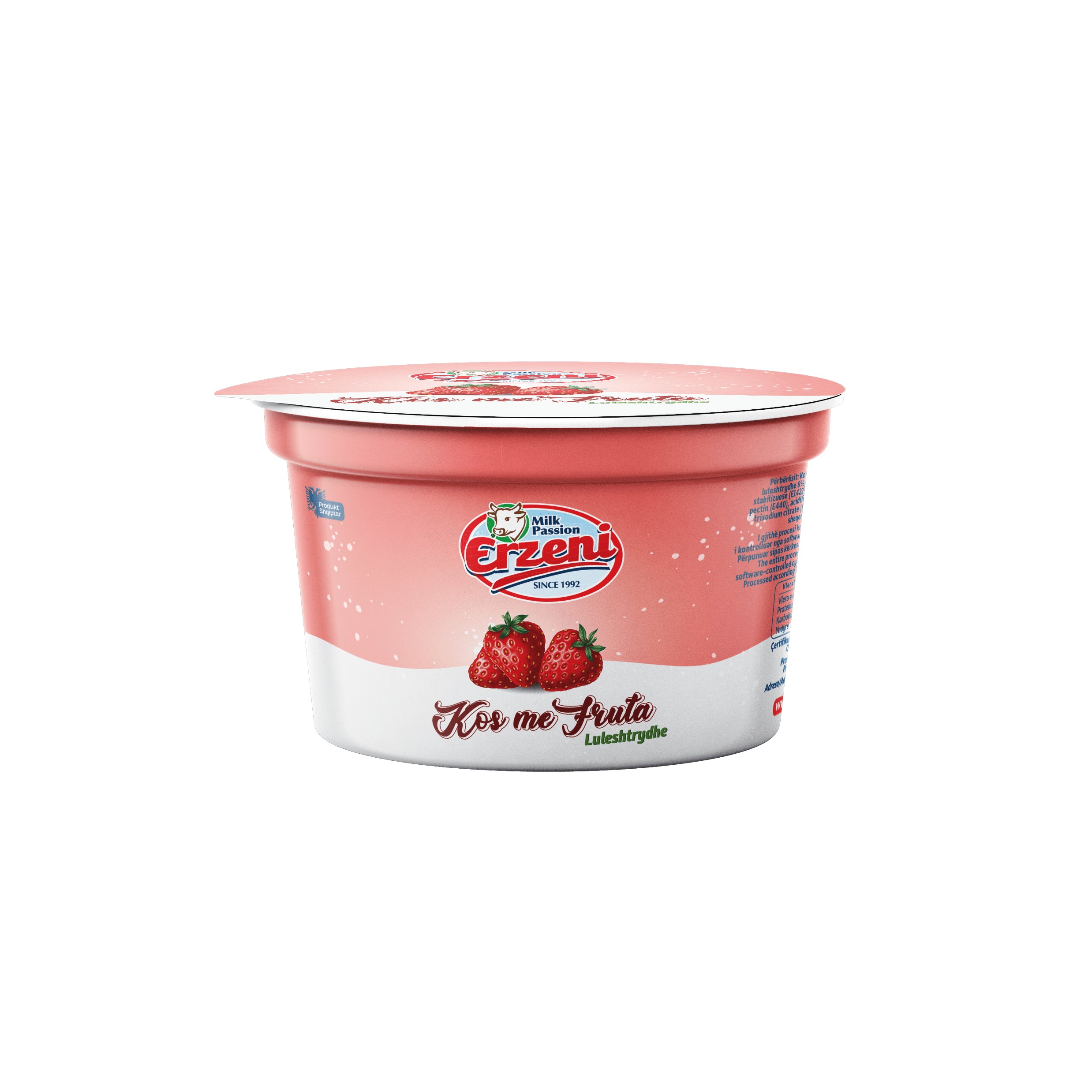 Strawberry Fruit Yogurt – Erzeni